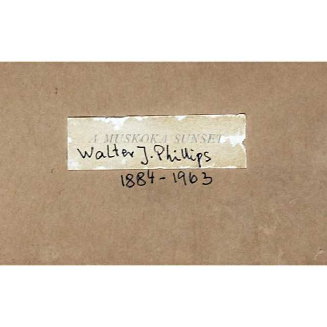 WALTER JOSEPH PHILLIPS, R.C.A.