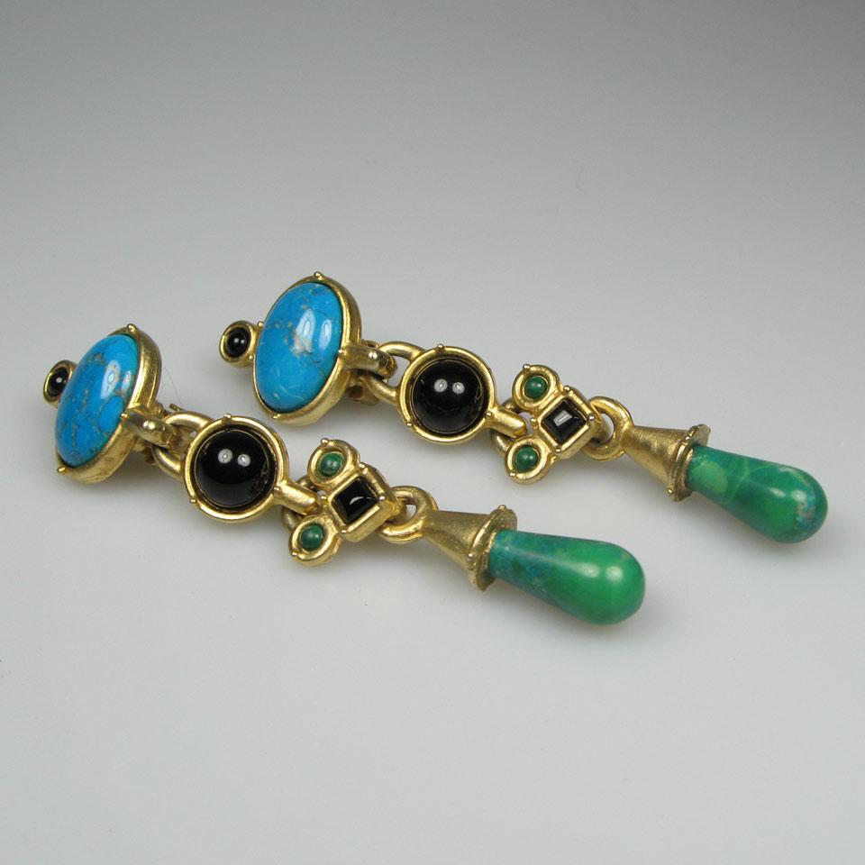 Pair Of Costume Earrings by Lazuli