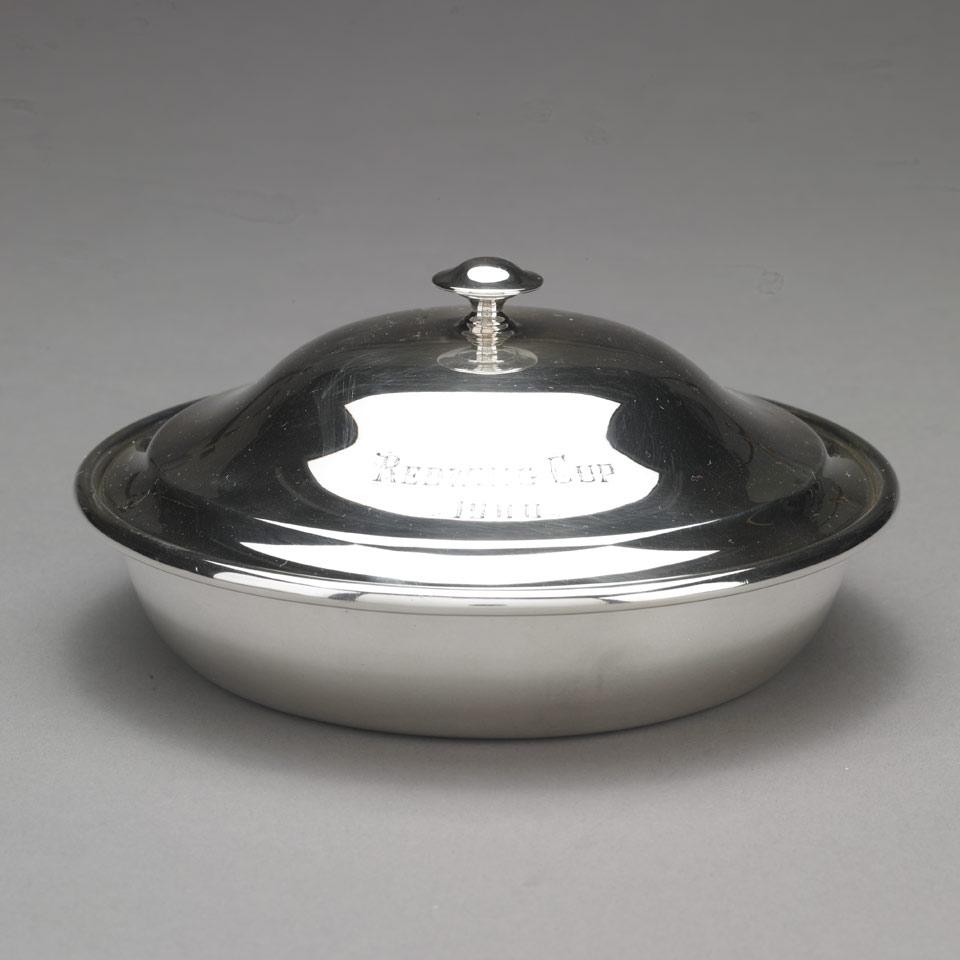 Late Victorian Silver Covered Muffin Dish, Henry Stratford, Sheffield, 1899