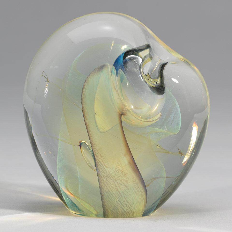 Sylvia Vigiletti (American, b.1933), Veiled Glass Sculpture, 1979