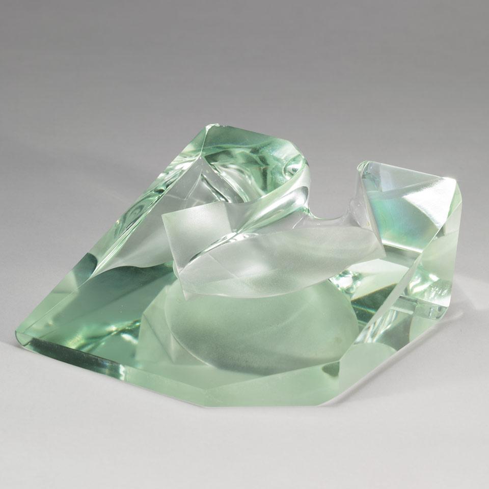 Steven Weinberg (American, b.1954), Glass Sculpture, 1978