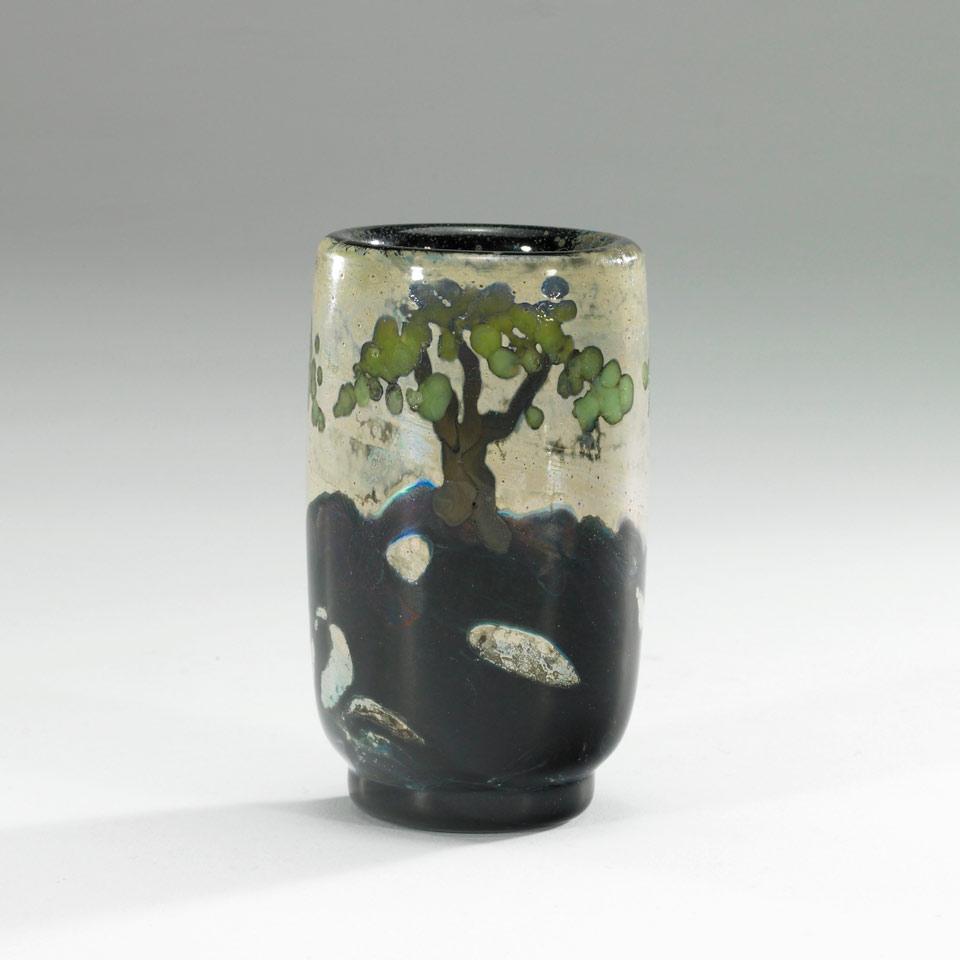 John Nygren (American, b.1940), Glass Vase, 1977