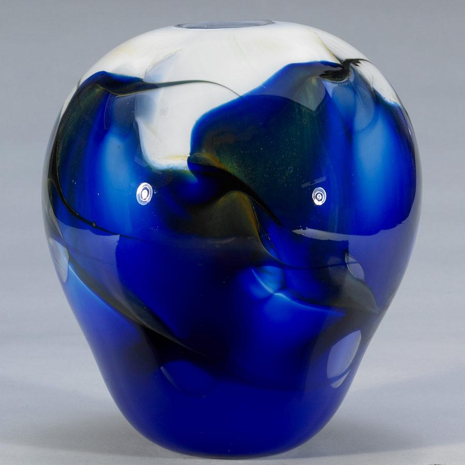 Kent Ipsen (American, b.1933), Glass Vase, 1977
