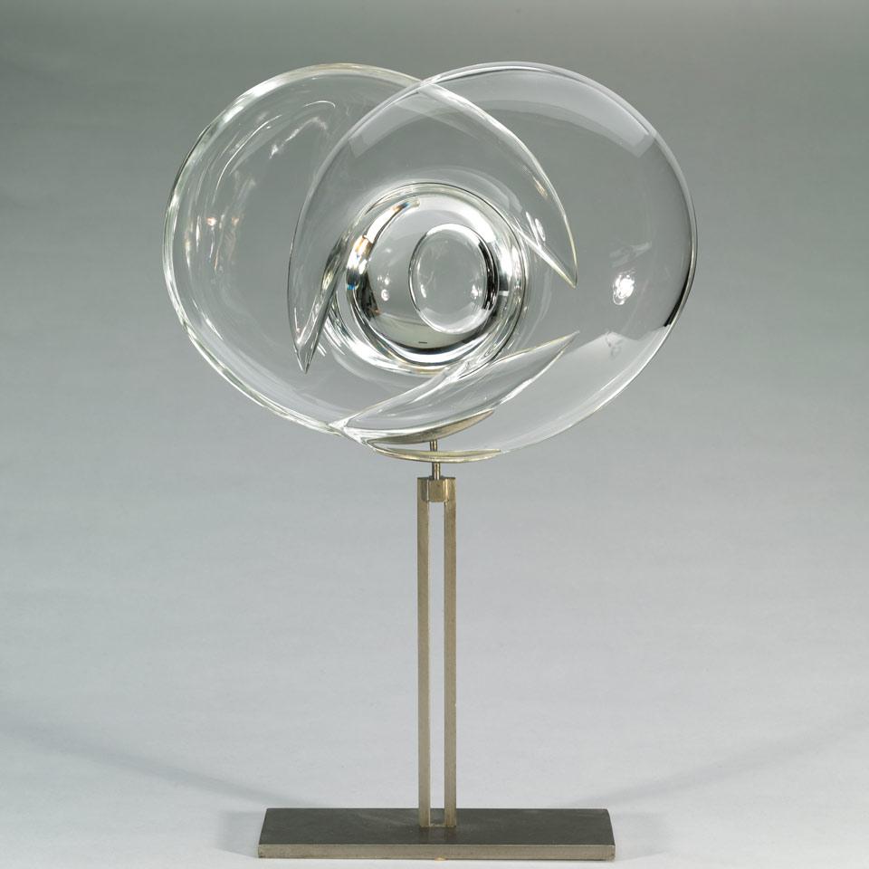 Livio Seguso (Italian, b.1930), Glass Sculpture, 1983