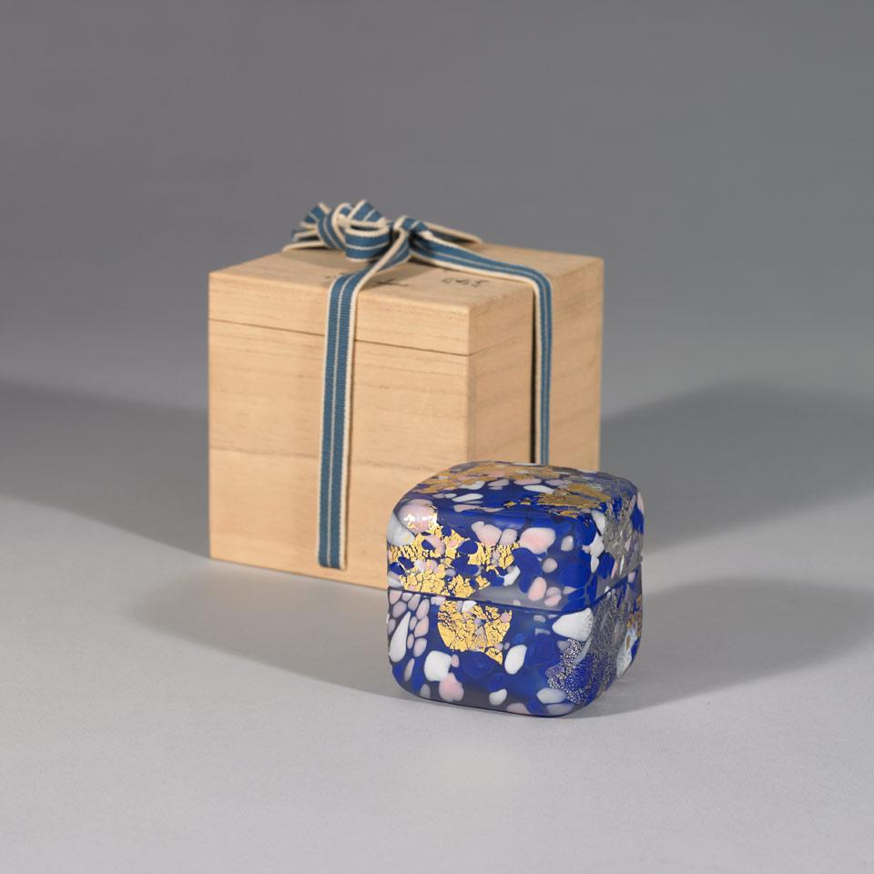 Kyohei Fujita (Japanese, 1921-2004), Glass Box (Kazaribako)