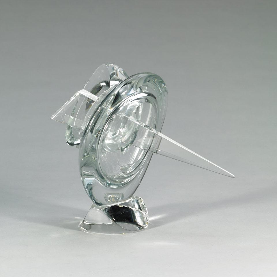 John Bingham (American), Glass Sculpture, c.1980