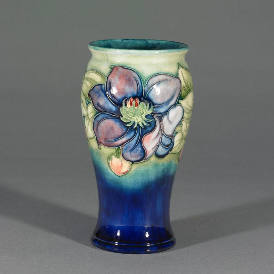 Moorcroft Clematis Vase, 1930’s