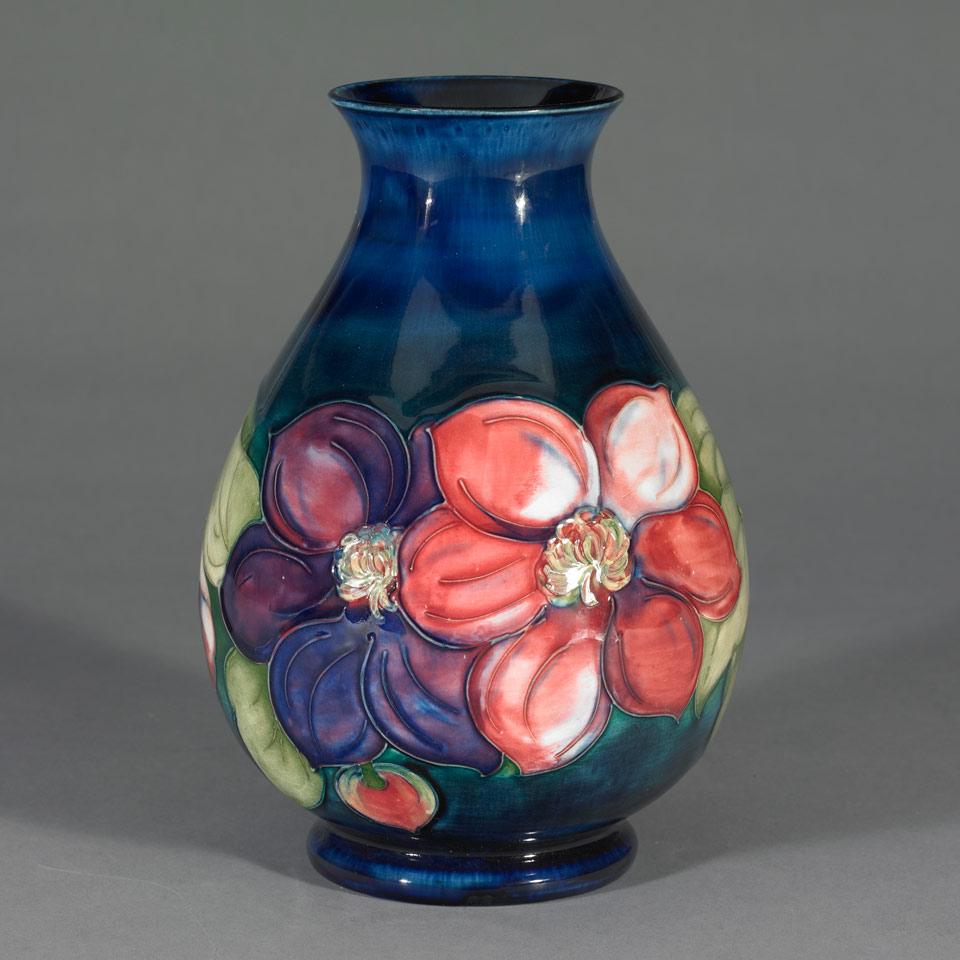 Moorcroft Clematis Vase, c.1950