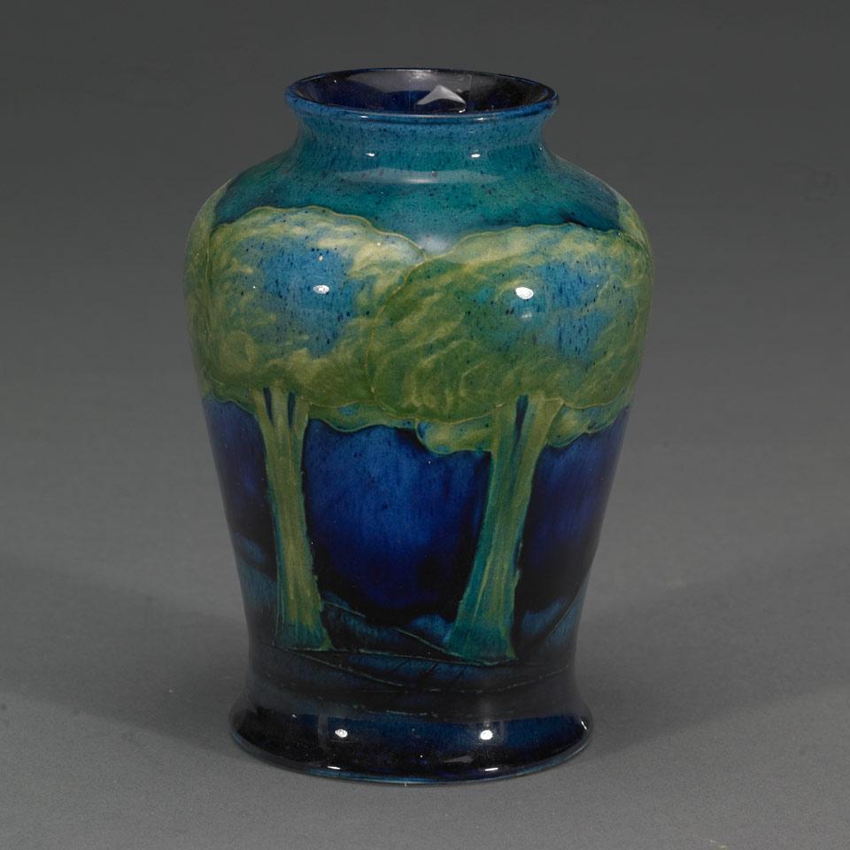 Moorcroft Moonlit Blue Vase, c.1925