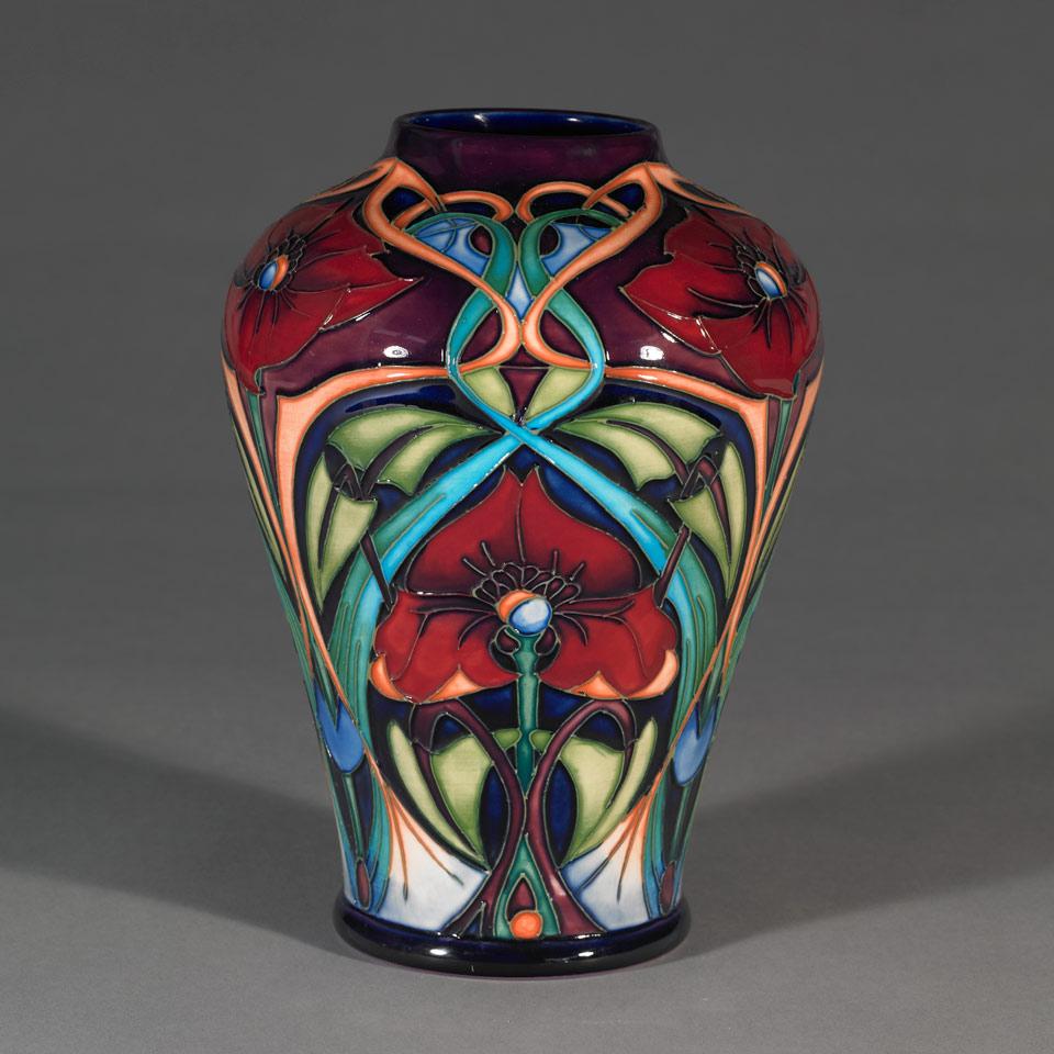 Moorcroft Tudric Dream Vase, Rachel Bishop, for Liberty & Co., 35/50, 2005