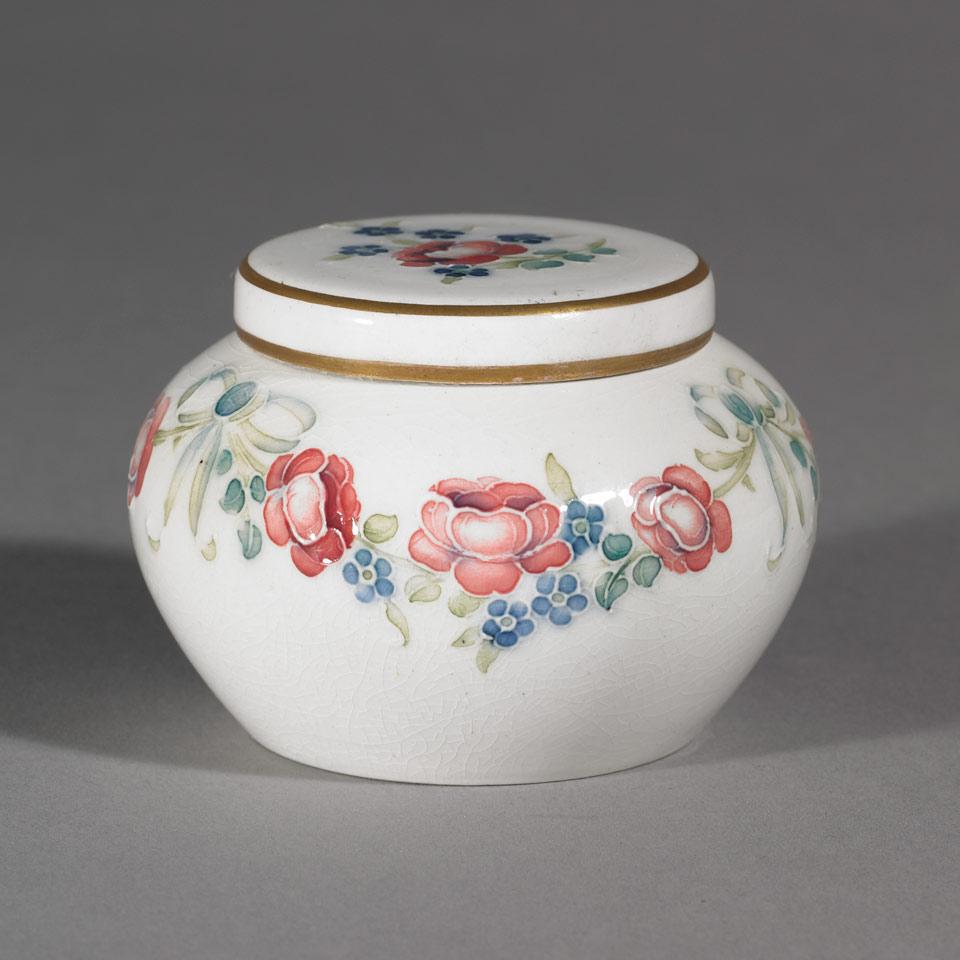 Macintyre Moorcroft Eighteenth Century Small Covered Vase, for Townsend & Co., Newcastle-on-Tyne, c.1906-08