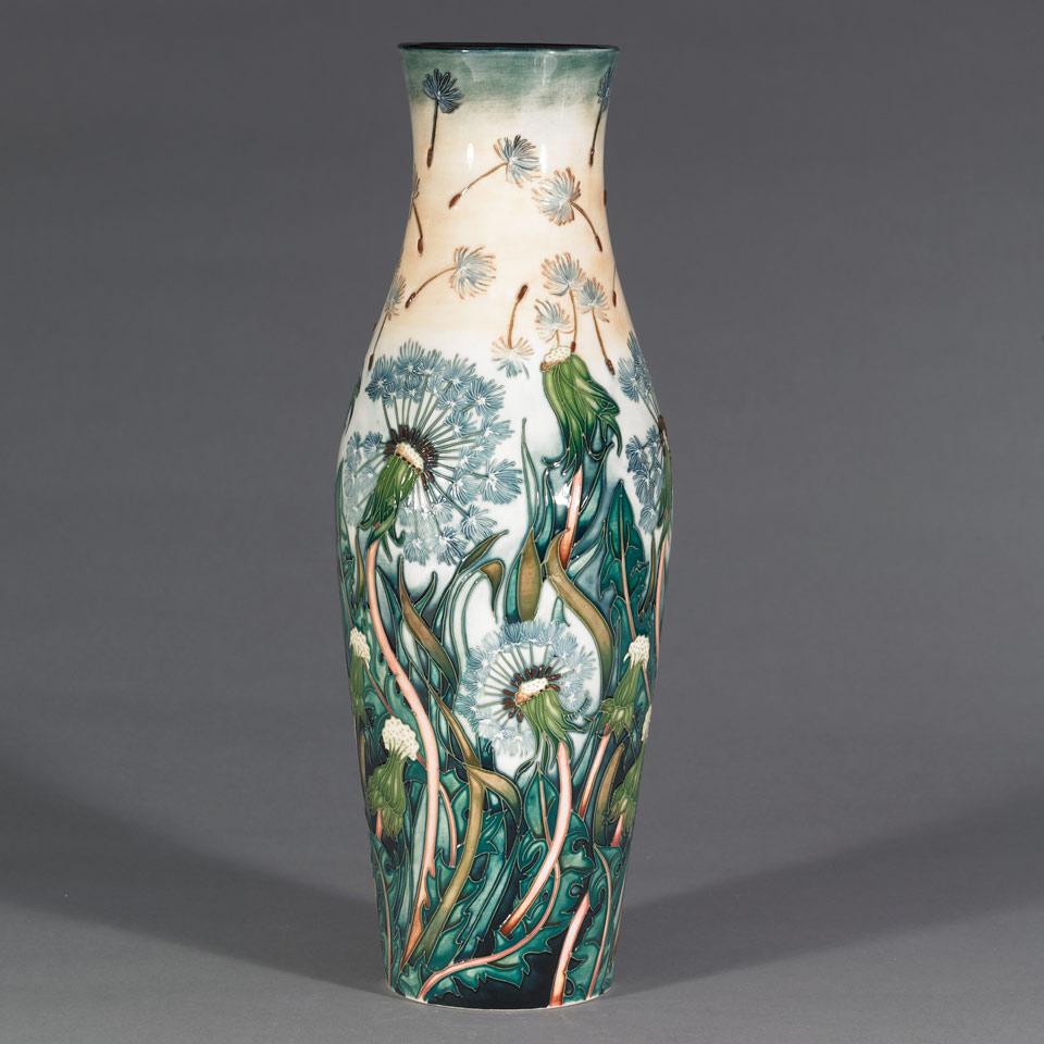 Moorcroft Destiny Vase, Rachel Bishop, 45/150, 2003