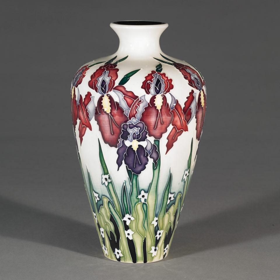 Moorcroft Duet Vase, Nicola Slaney, 2005