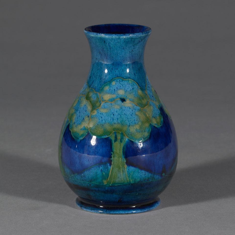 Moorcroft Moonlit Blue Vase, c.1925