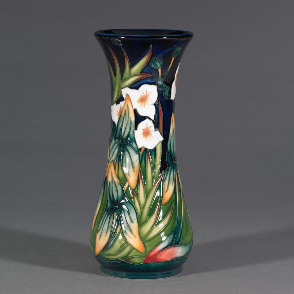 Moorcroft Elfin Beck Vase, Philip Gibson, 151/250, 2001