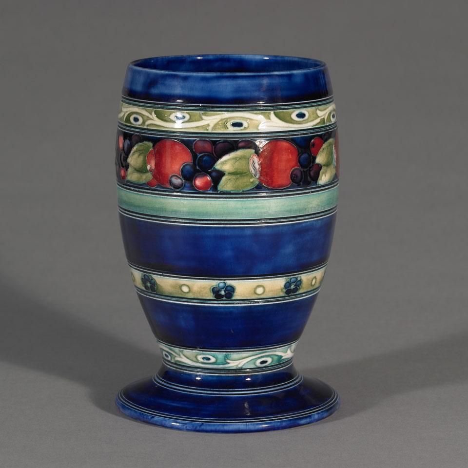 Moorcroft Banded Pomegranate Vase, c.1925
