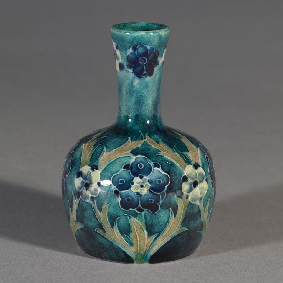 Moorcroft Late Florian Miniature Vase, c.1914-16