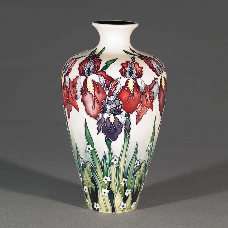 Moorcroft Duet Vase, Nicola Slaney, 2006