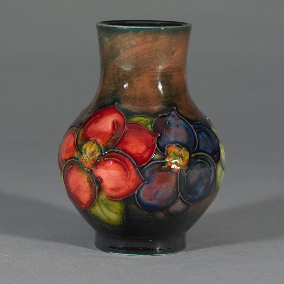 Moorcroft Flambé Clematis Vase, c.1955