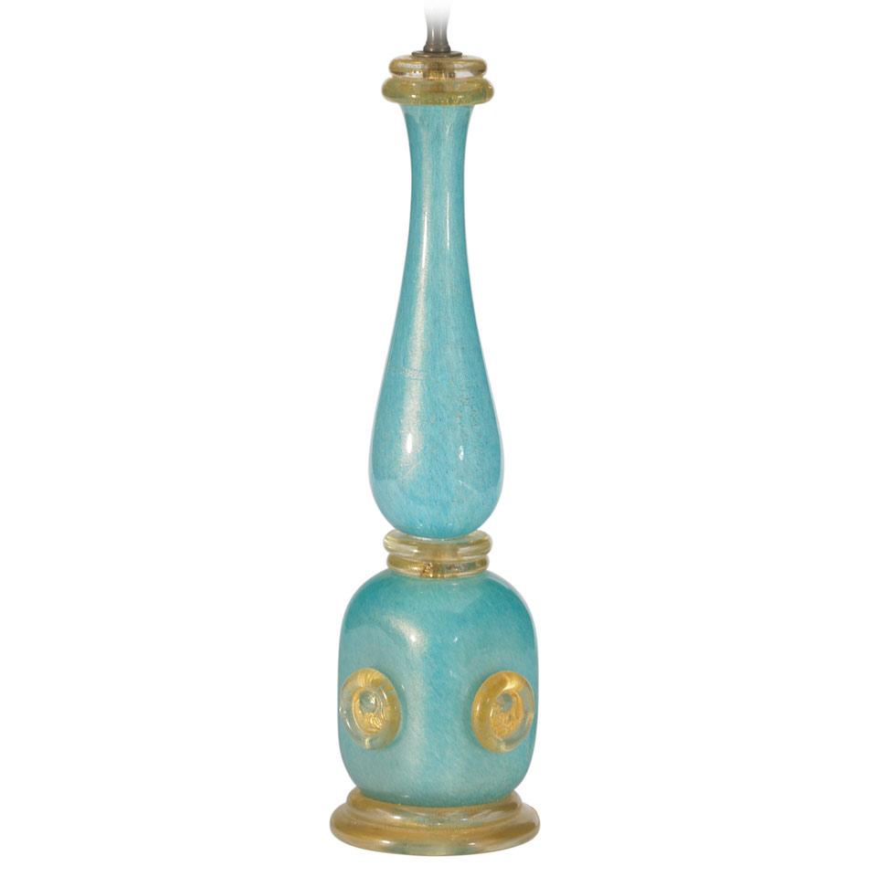 Murano Glass Table Lamp, 20th century