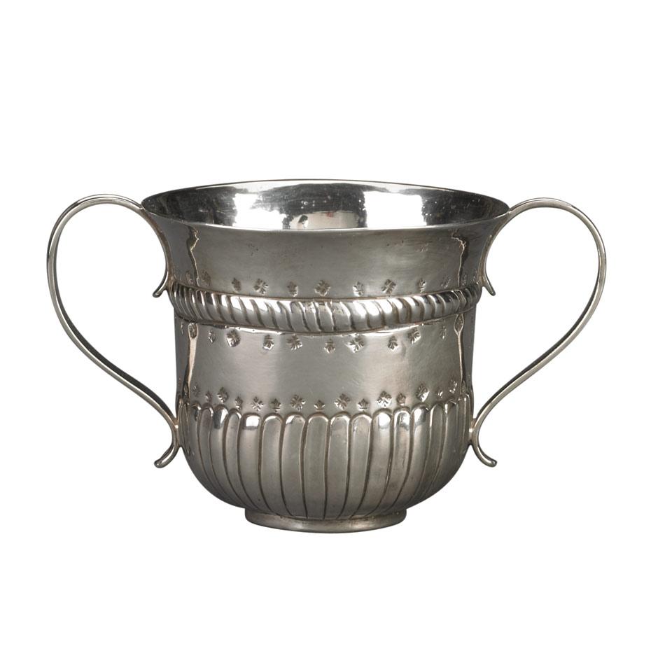 George II Silver Caudle Cup, Robert Albin Cox, London, 1753