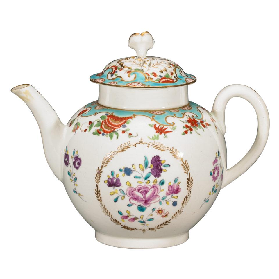 Worcester Teapot, c.1770