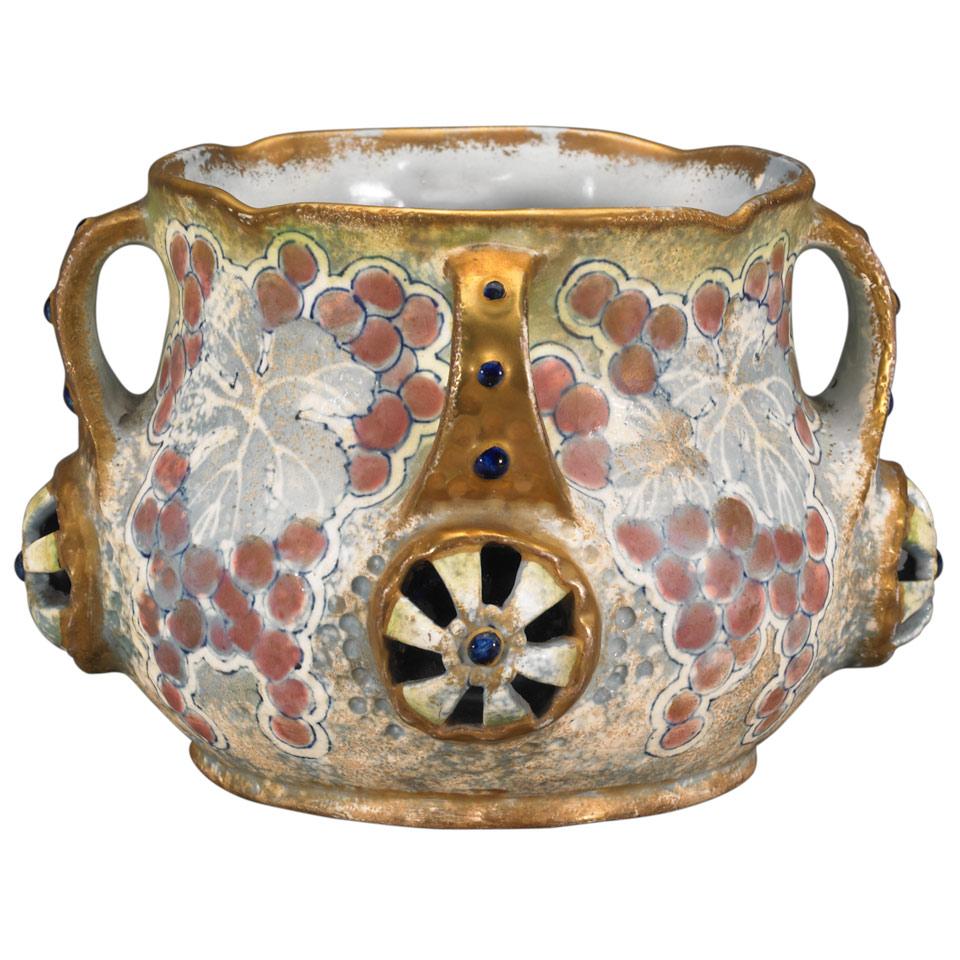 Amphora Earthenware Vase, c.1900