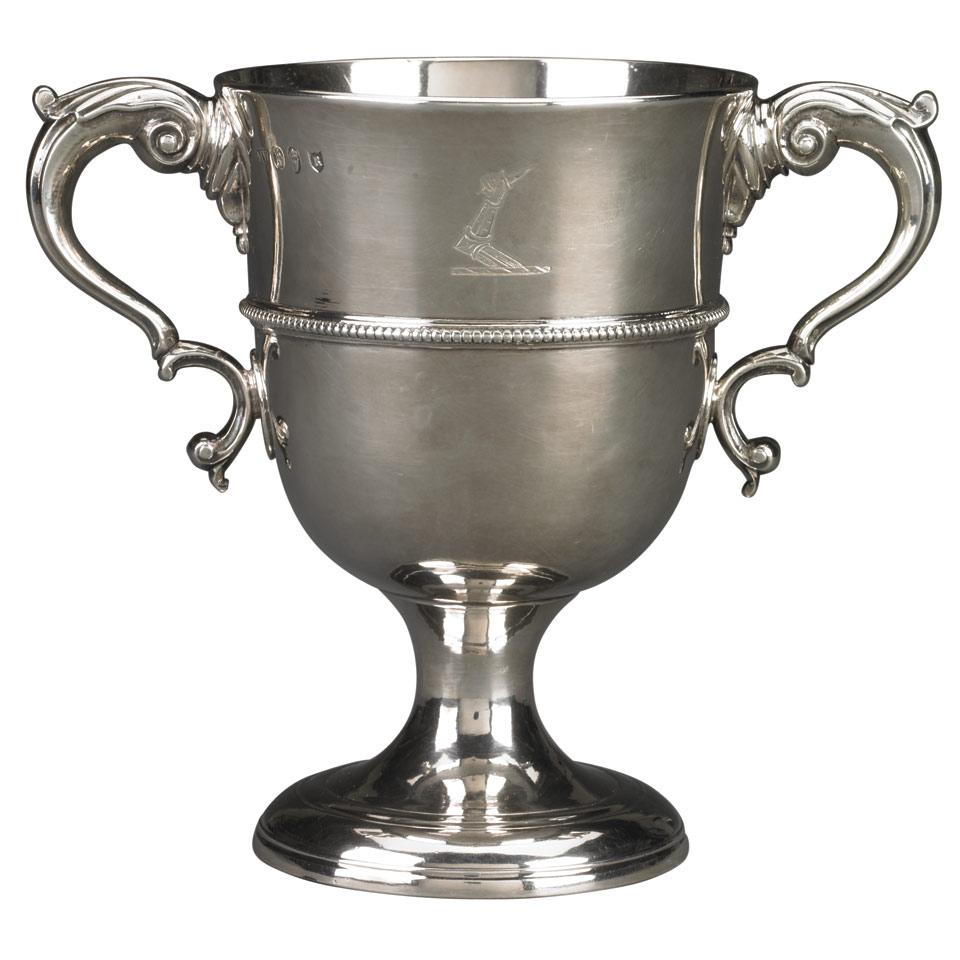 George III Irish Silver Two-Handled Cup, Matthew West, Dublin, 1789