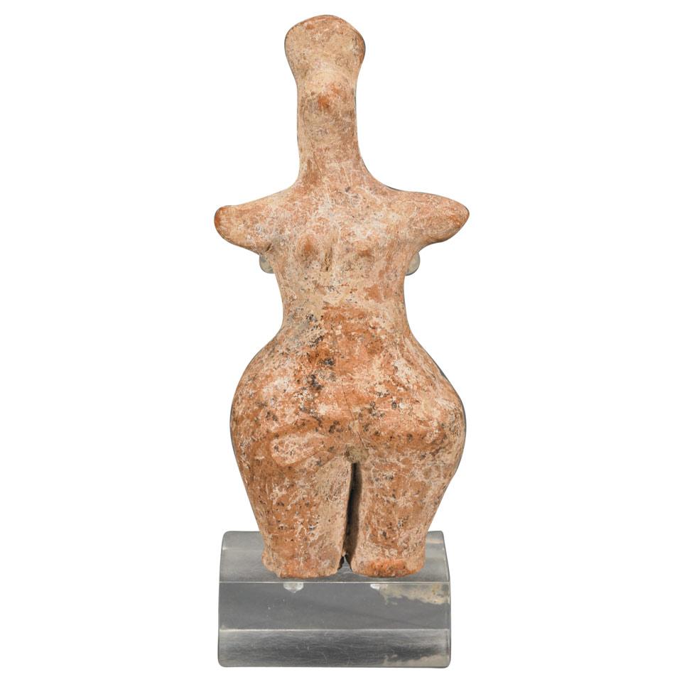 Terracotta Figurine of a Broad Hipped Woman