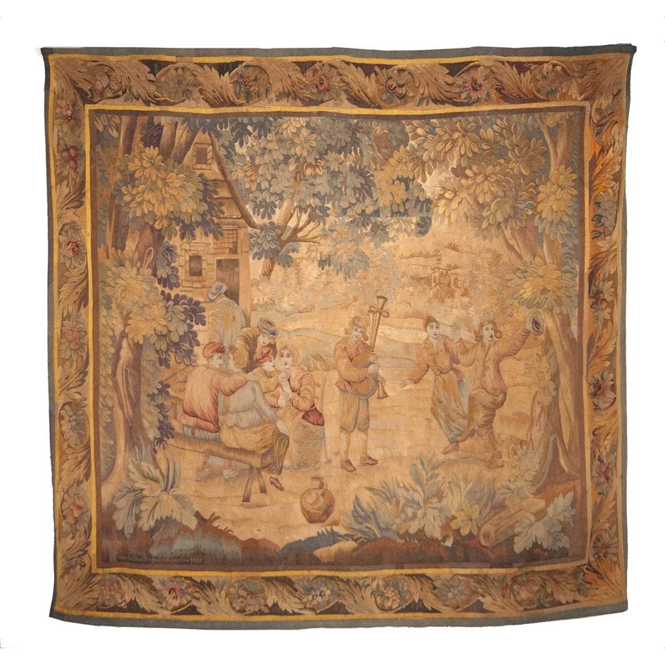 Louis XV Aubusson Verdure Tapestry, 1739