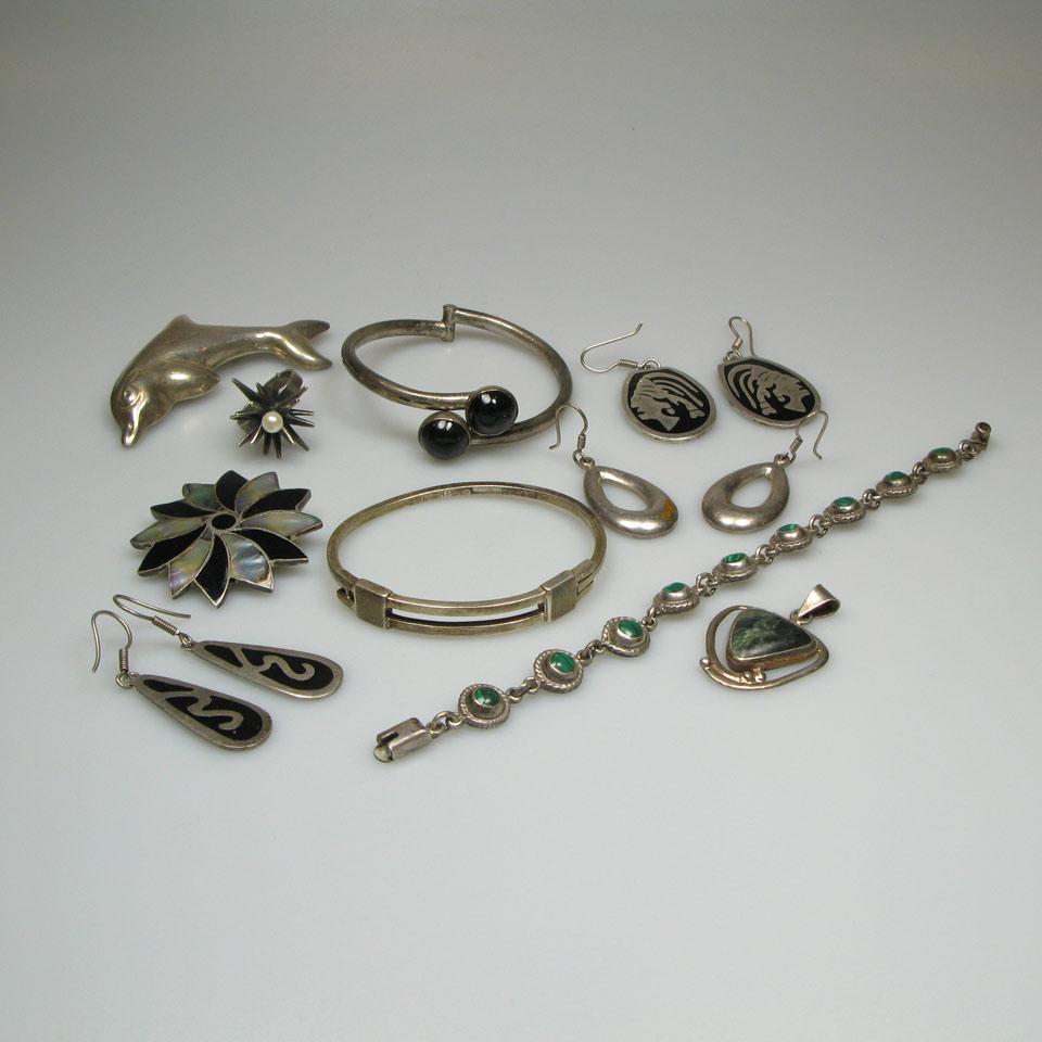 Quantity Of Mexican Sterling Silver Jewellery