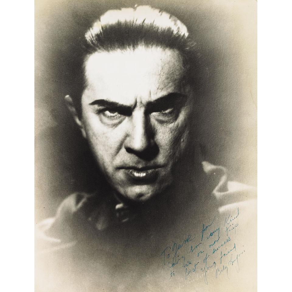 Autographed Photograph of Bela Lugosi