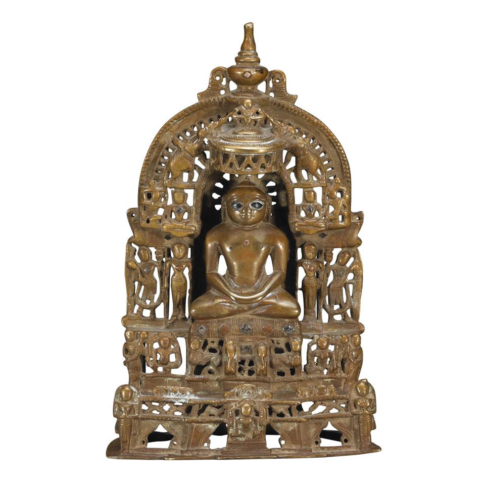 Jain Seated Deity, South Asia, 19th Century