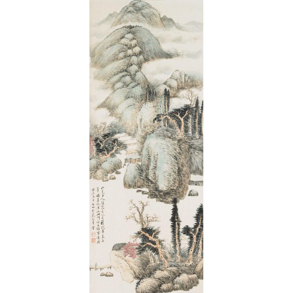 Attributed Qi Gong (1912-2005)