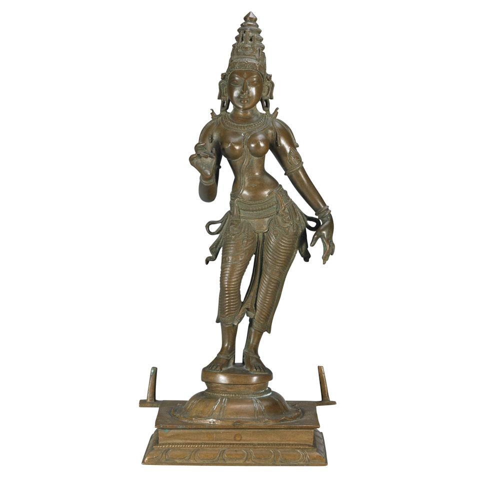 Tamil Bronze Consort