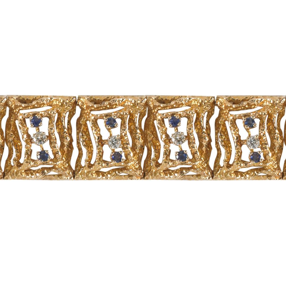 14k Yellow Gold Openwork Bracelet