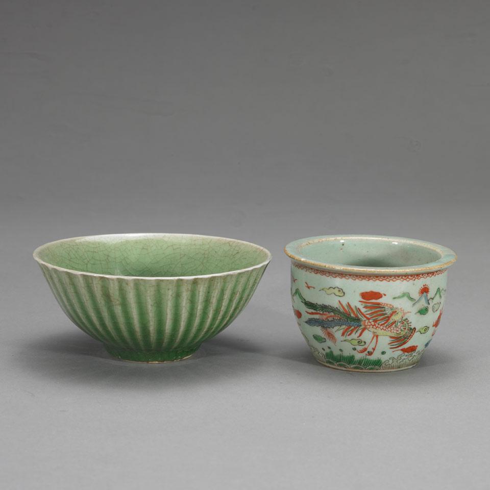Two Porcelain Items