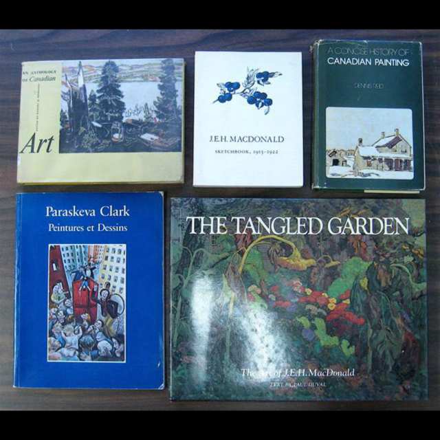 BOX LOT OF CANADIAN REFERENCE ART, FOLK ART AND MISC. BOOKS 