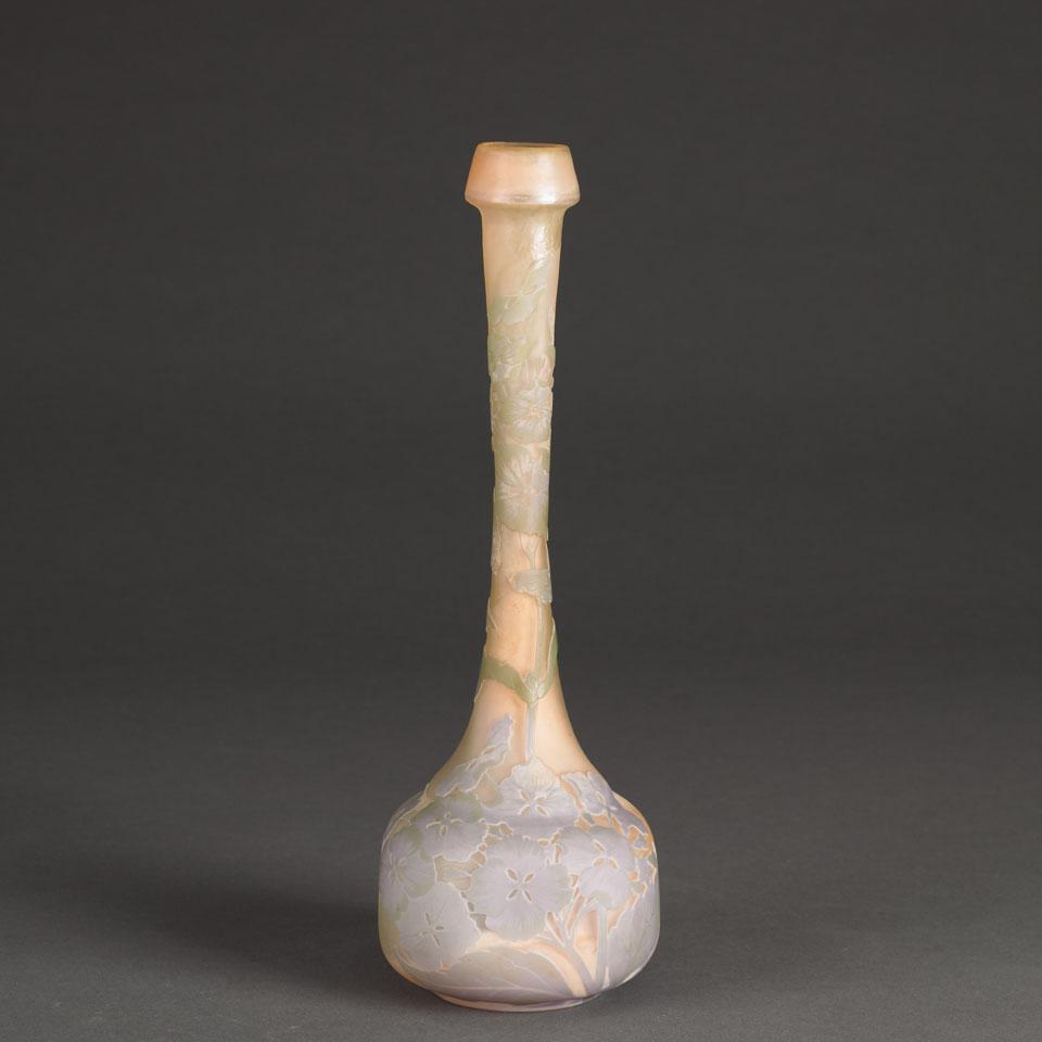 Gallé Cameo Glass Vase, c.1904-06