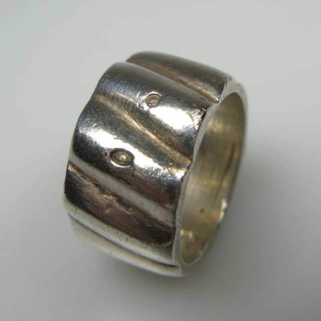 French Sterling Silver Band