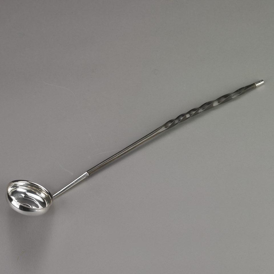 George III Silver Toddy Ladle, probably Scottish, c.1800