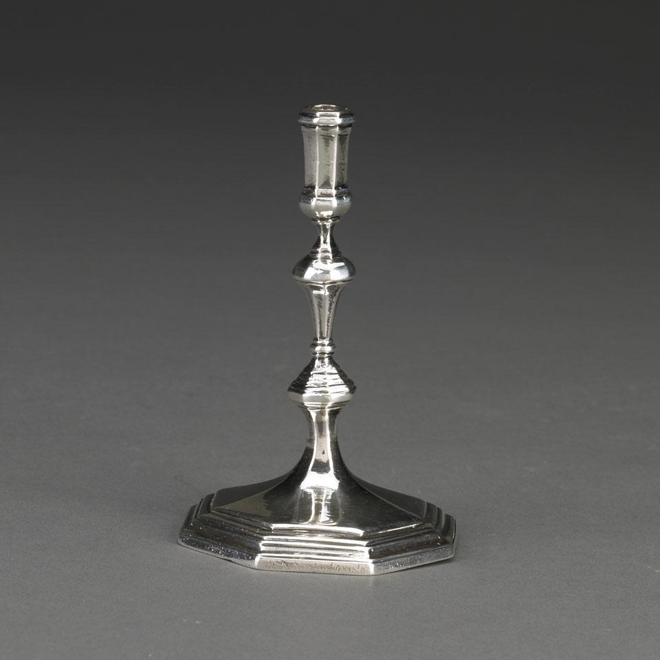 Late Victorian Silver Taperstick, William Dunbar-Abbott, London, 1898