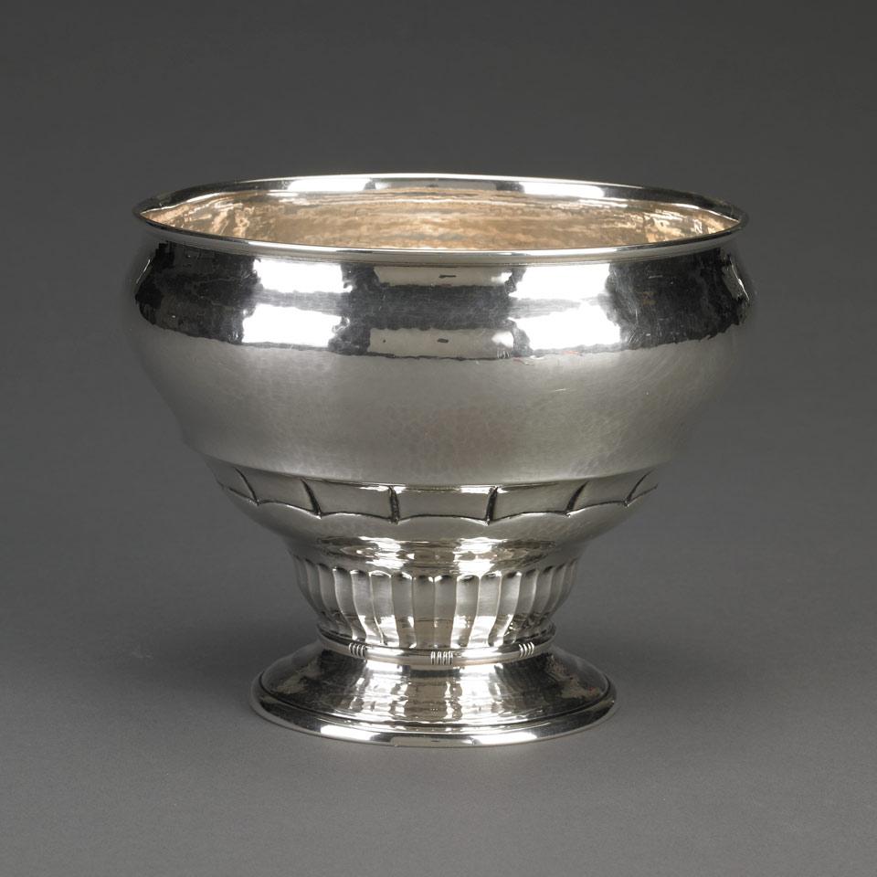 Danish Silver Footed Bowl, Copenhagen, 1926