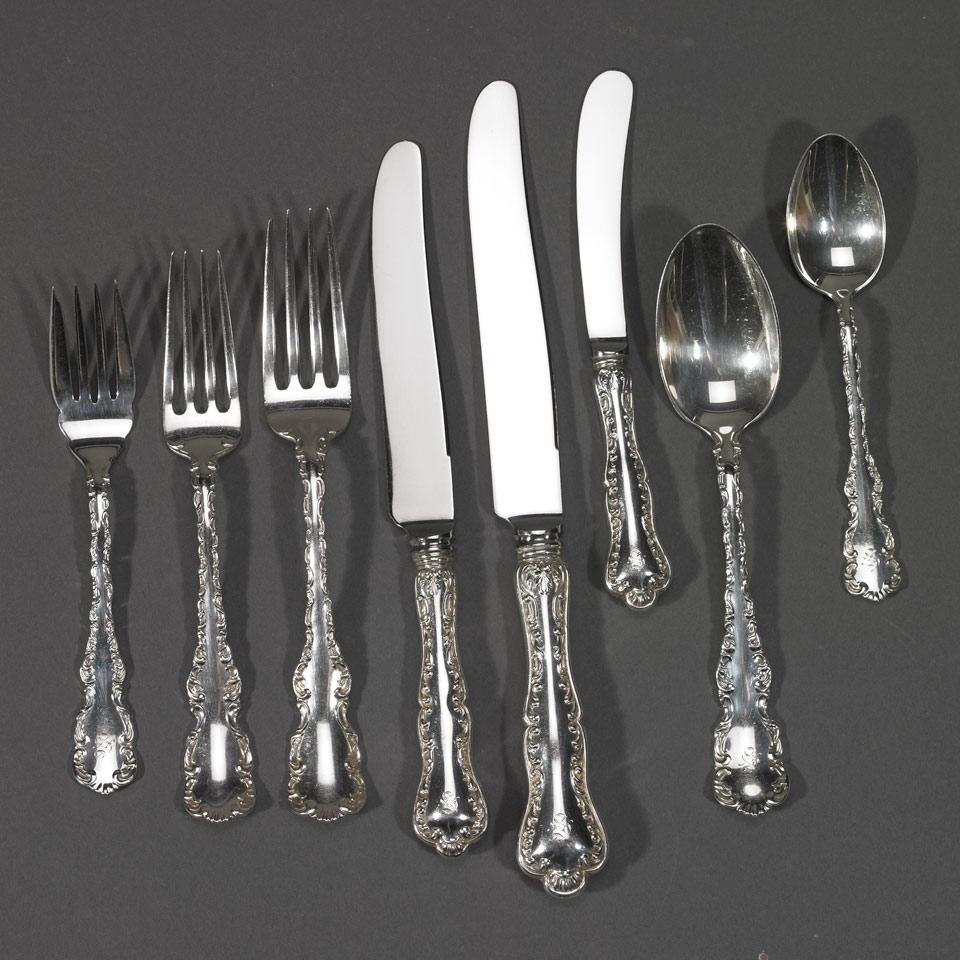 Canadian Sliver ‘Louis XV’ Pattern Flatware, Henry Birks & Sons, Montreal, Que., 20th century