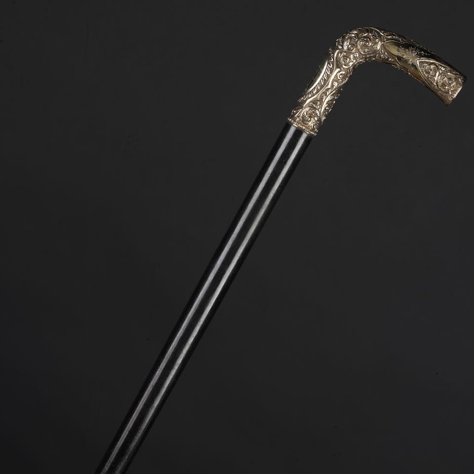 Two Gold Filled Canes, 19th/20th centuries