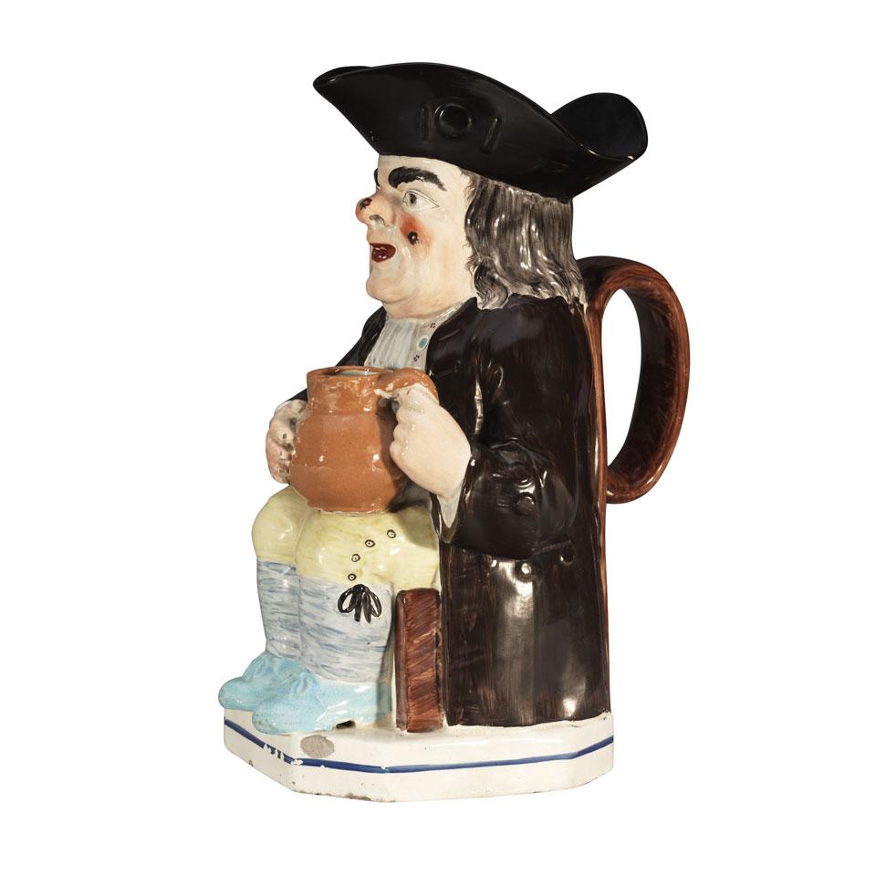 Neale & Co. ‘Ordinary’ Toby Jug, late 18th century