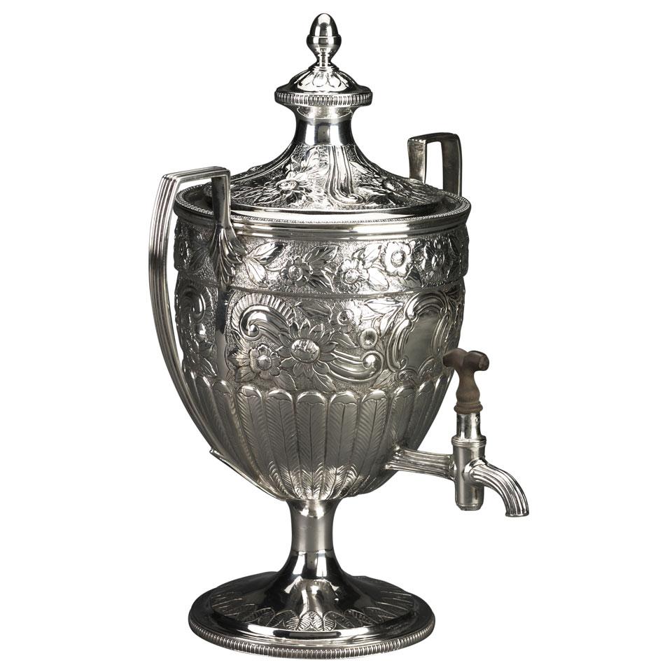George III Silver Tea Urn, William Bennett, London, 1811