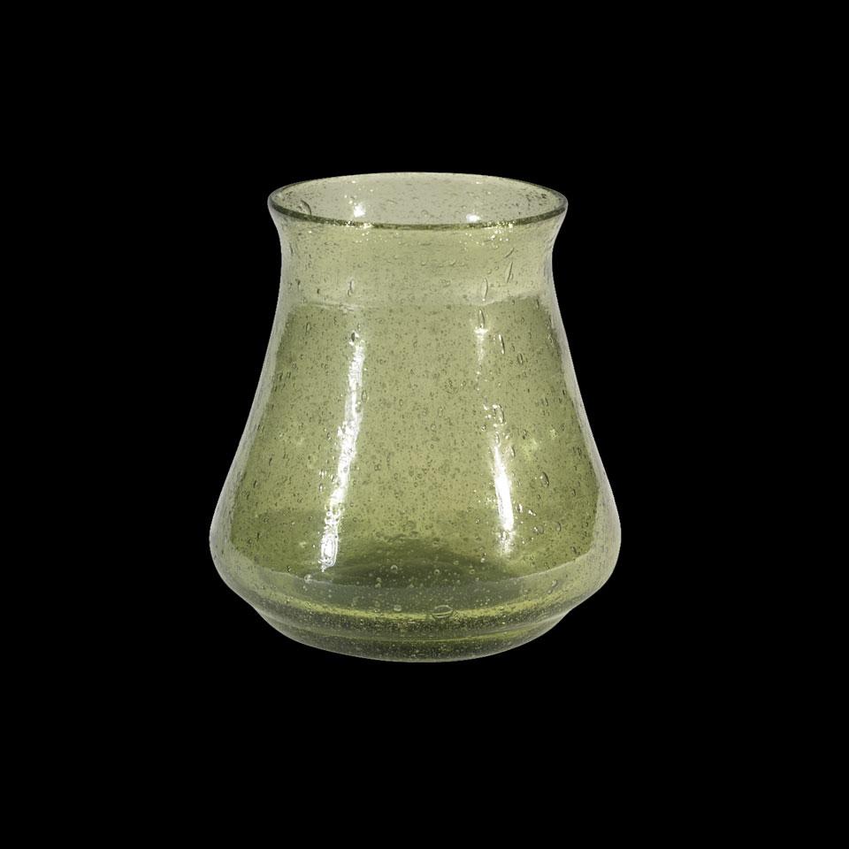 ‘Clutha’ Green Glass Vase, designed by Christopher Dresser, c. 1885-90