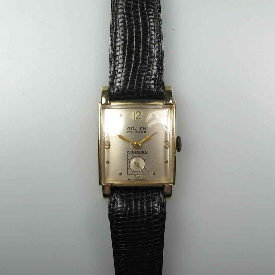 Gruen “Curvex” Wristwatch 