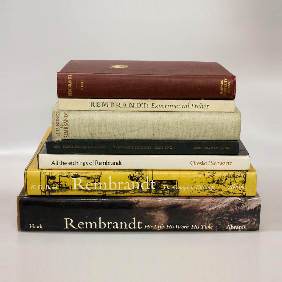 Seven Volumes on Rembrandt